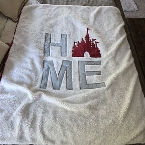 Disney Red Quilted Fabric